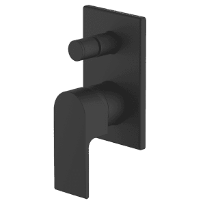 Gareth Ashton external-internal PARK AVE Diverter MIXER EXTERNAL BLACK Wall & Basin Mixers