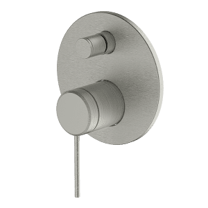 Gareth Ashton external-internal POCO Diverter MIXER EXTERNAL BRUSHED NICKEL Wall & Basin Mixers