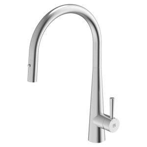 Gareth Ashton gareth-ashton-316 316 Gooseneck Pull Out Dual Spray Function Stainless Steel Kitchen Mixer Kitchen Taps & Mixers