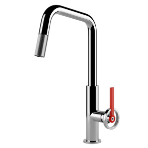 Gessi officine Officine V Pull Out Kitchen Mixer Kitchen Taps & Mixers