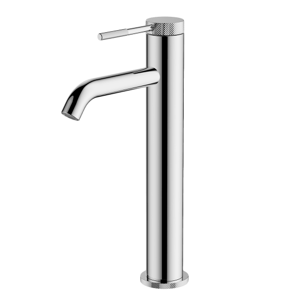 Gareth Ashton poco-knurled Poco Knurled High Basin Mixer Wall & Basin Mixers