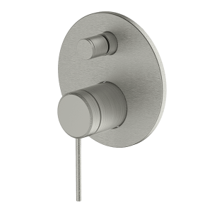 Gareth Ashton external-internal POCO Diverter MIXER EXTERNAL BRUSHED NICKEL Wall & Basin Mixers