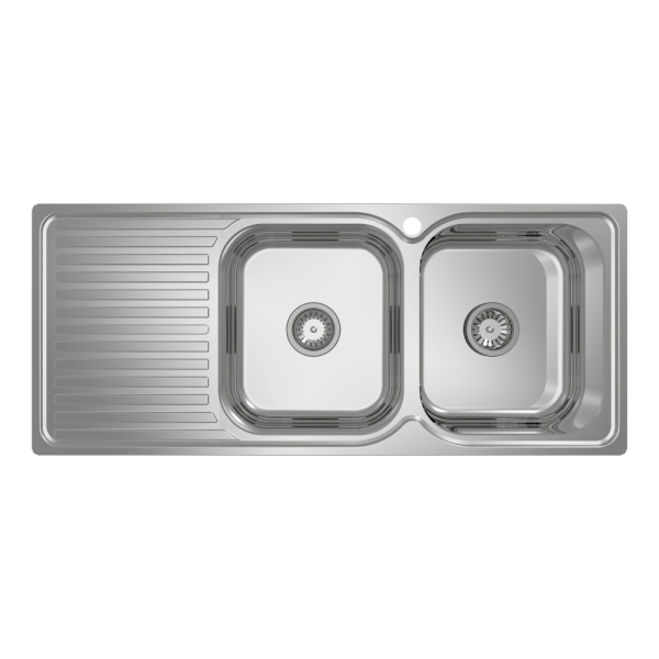 Abey abey-entry Entry Double Right Hand Bowl Sink Kitchen Sinks