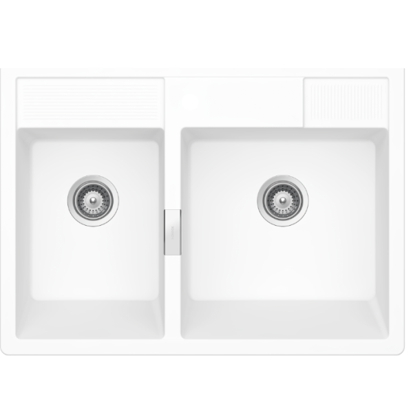 Schock kallio Kallio One & 1/3 Bowl Day with 1TH Kitchen Sinks