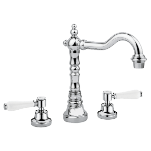 Armando Vicario provincial Provincial 3 piece basin set with Lever Handles Wall & Basin Mixers