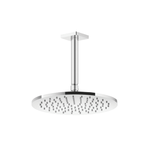 Gessi rilievo Rilievo Ceiling Mounted Round Showerhead 250mm Showers