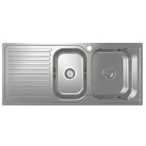 Abey abey-entry EN 1 & 1/2 Bowl Right Hand Bowl Kitchen Sinks