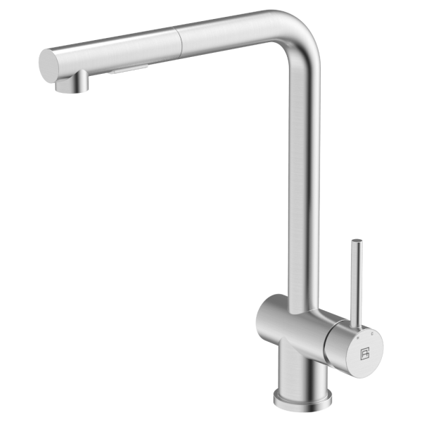 Gareth Ashton gareth-ashton-316 316 Sqaureneck Pull Out Stainless Steel Kitchen Mixer Kitchen Taps & Mixers