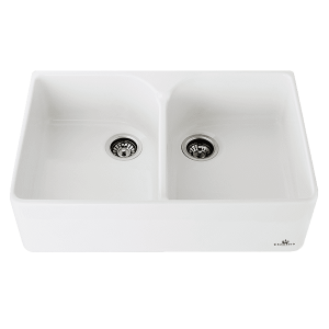 Chambord chambord-clotaire Chambord Clotaire Large Double Bowl Fireclay Kitchen Sinks