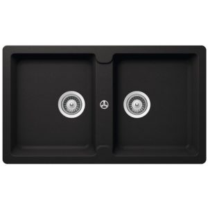 Schock typos Schock Typos Double Bowl NTH Nero Kitchen Sinks