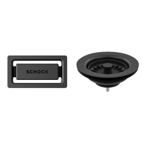 Schock schock Schock Trim Kit Matt Black Sink Accessories